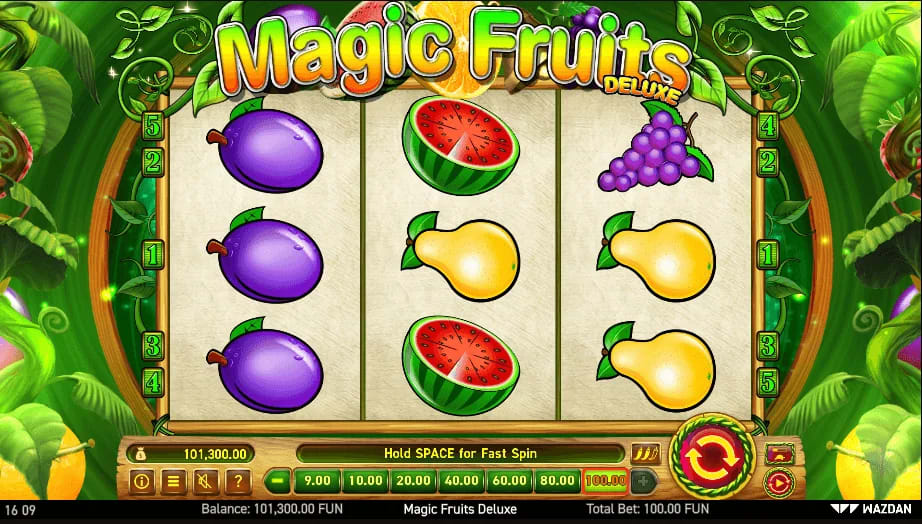 Онлайн слот-автоматы «Magic Fruits Deluxe» — в Вулкан Платинум войти и играть